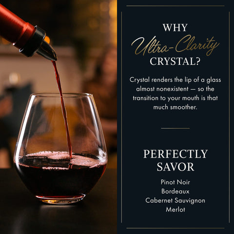 ELIXIR GLASSWARE, ideal para reuniones y cenas especiales.
