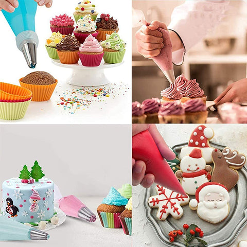 ELJRBCK set de decoración para pasteles y galletas listo para usar