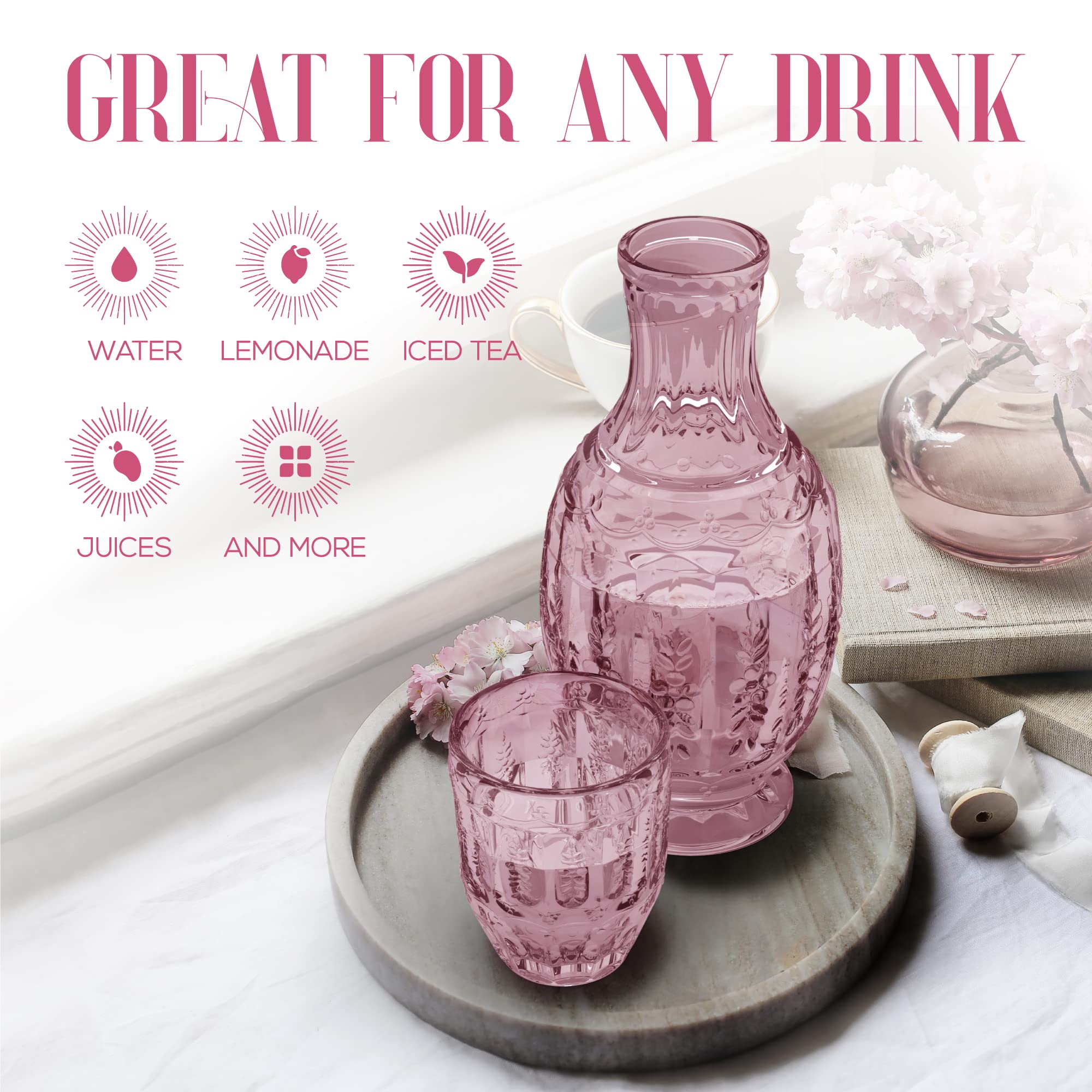 Regalo ideal para habitación Elle Decor rosa