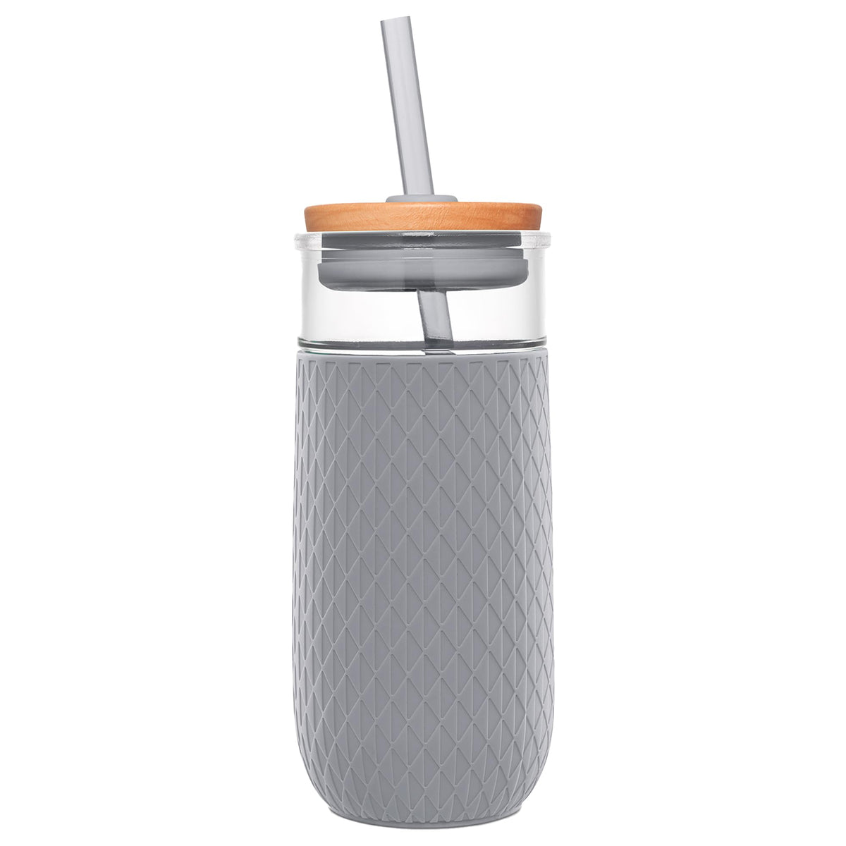 Vaso Ello Devon de cristal 18 oz, sin sudor, para llevar.