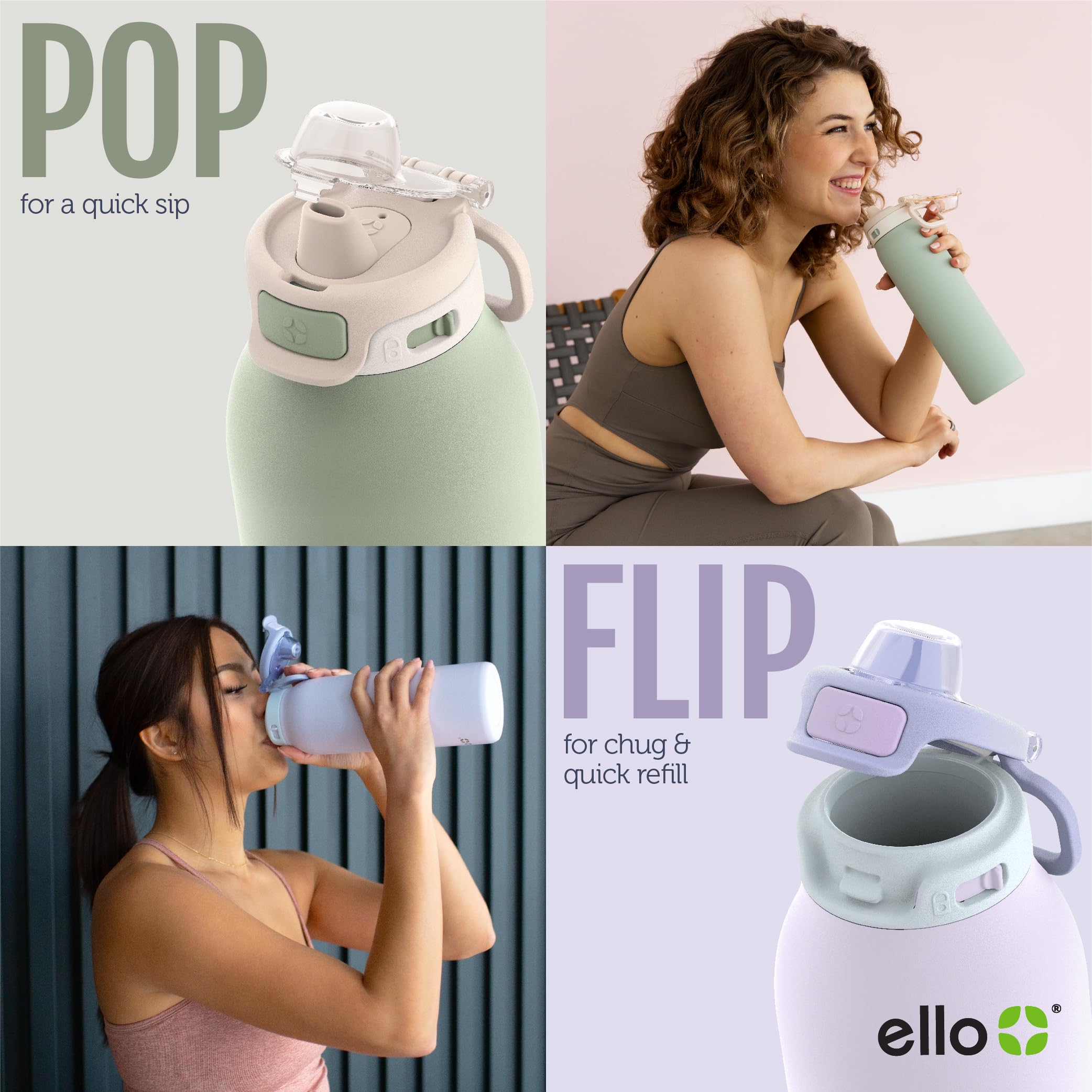 Ello Pop & Fill apto lavavajillas para limpieza rápida.