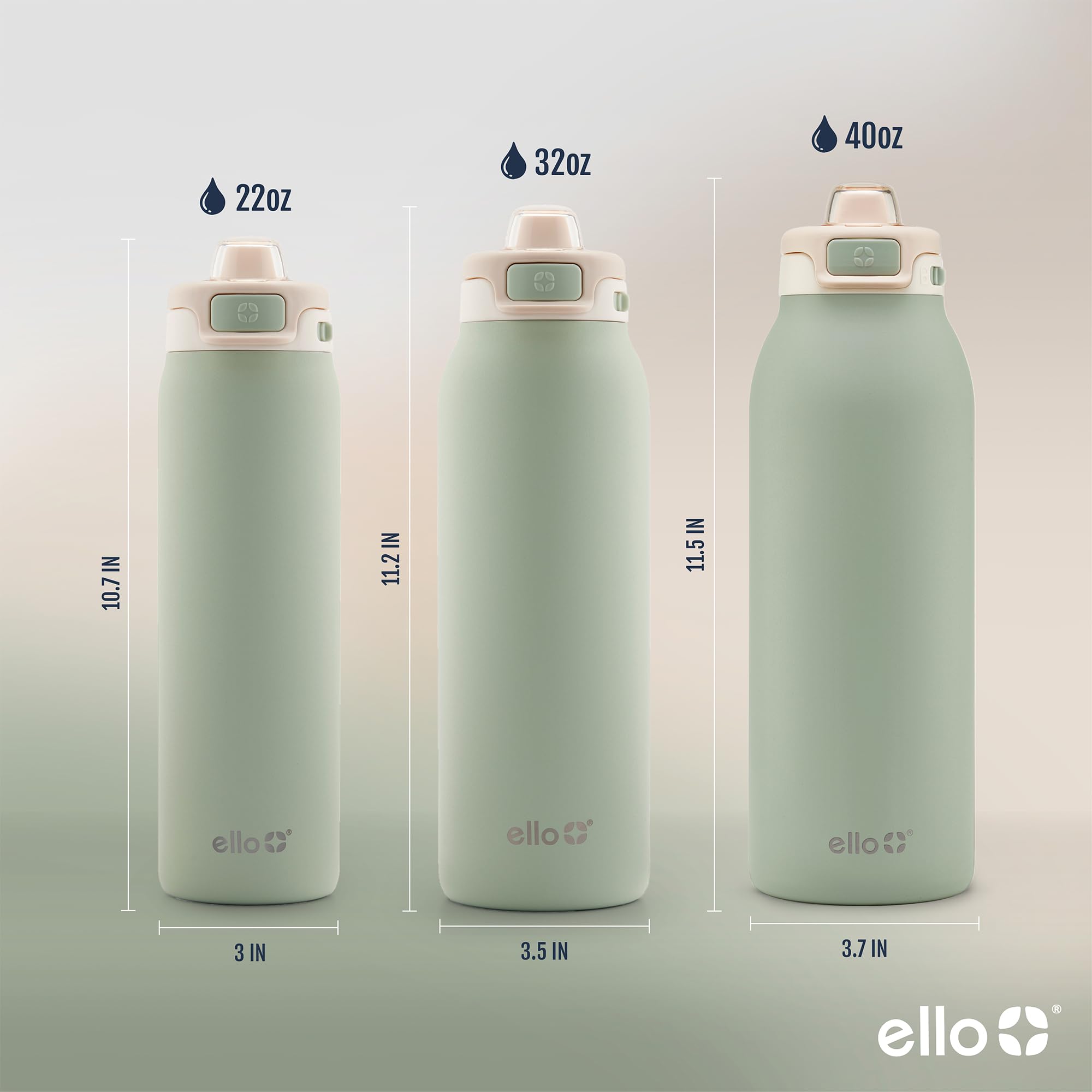 Ello Pop & Fill asa integrada para transportar fácilmente.