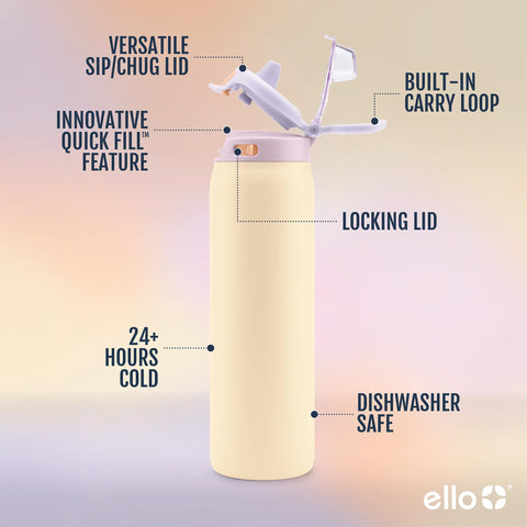 Ello Pop y Fill estructura de doble pared aislante