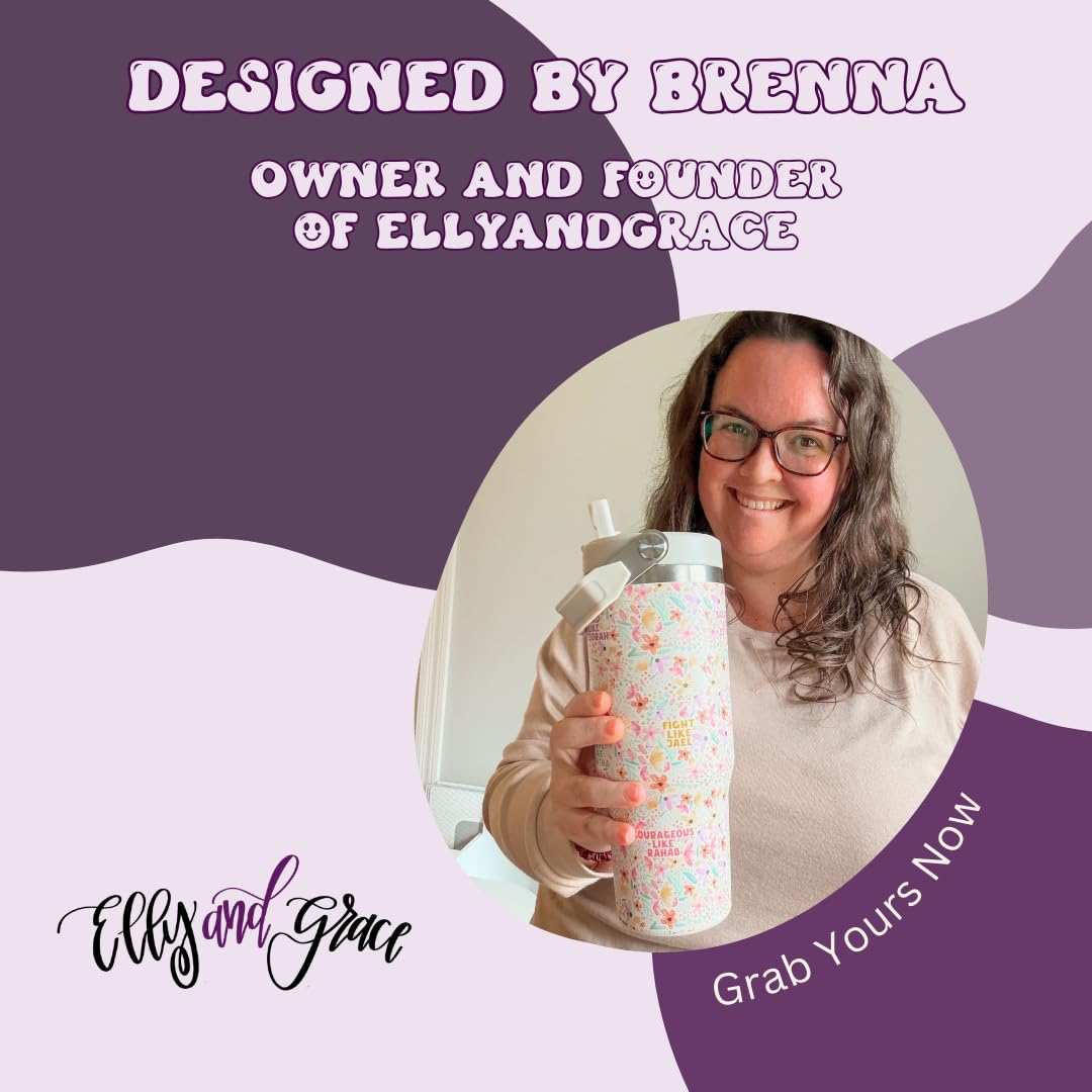 Elly and Grace tumbler regalo cristiano ideal para mujer