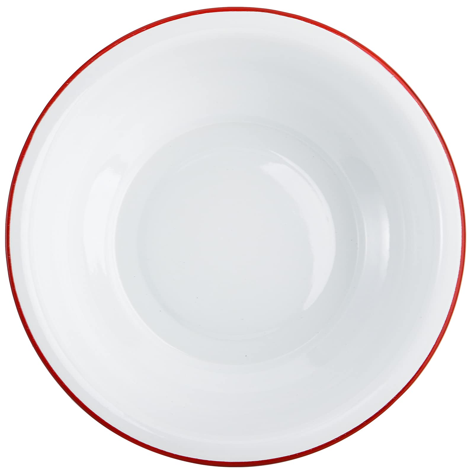 Elsjoy tazón esmaltado duradero para cocina rústica, complementa decoraciones clásicas.