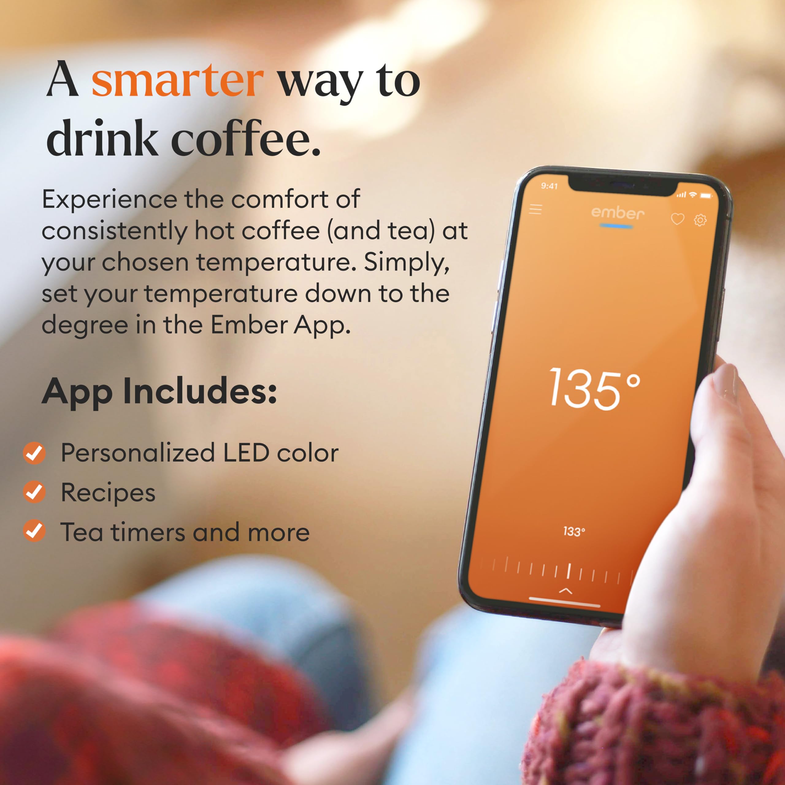 Ember Mug 2 ofrece hasta 80 minutos de calor continuo