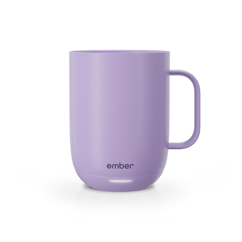 Ember Taza 14oz con control de temperatura y lavanda para mantener bebidas en su punto.