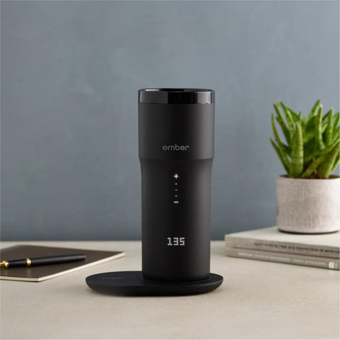 Ember Travel Mug 2+ tapa anti derrames para uso seguro