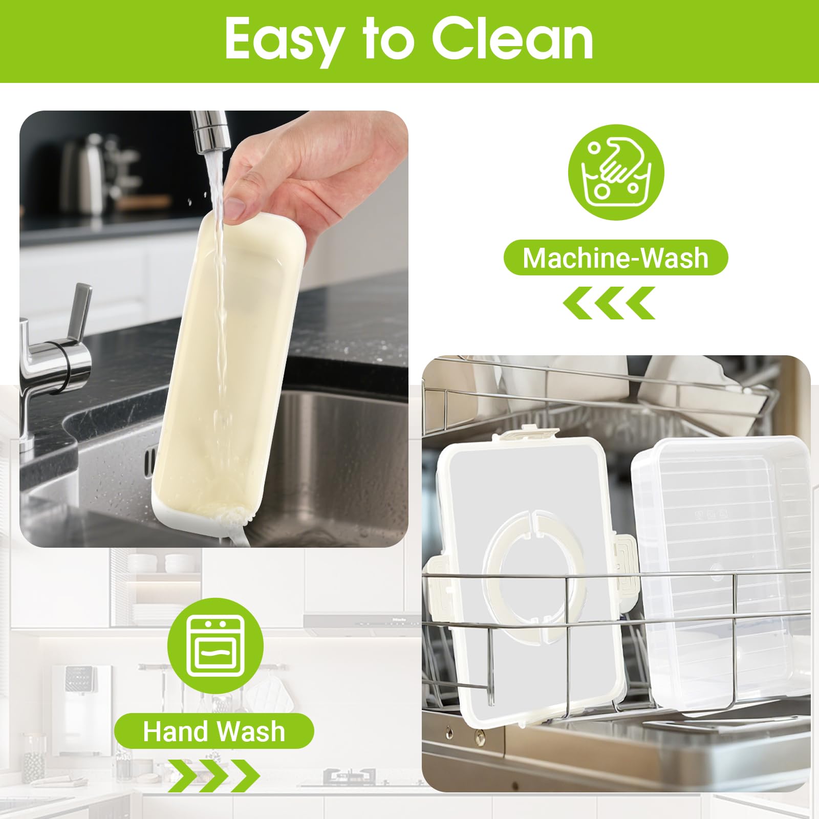 EMCHI Snackle Box: compartimentos desmontables para limpiar solo lo usado