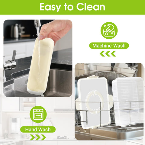 EMCHI Snackle Box: compartimentos desmontables para limpiar solo lo usado