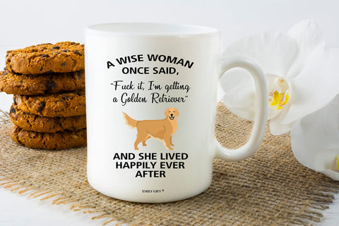 Taza Emily Gift regalada con humor sarcástico, uso diario para café o té.