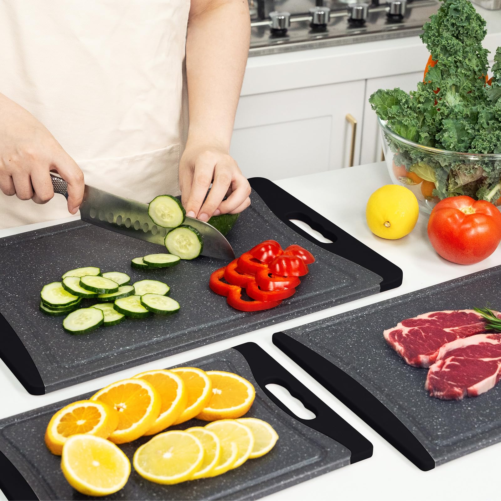 Tabla de corte multiuso Empune diseño práctico para cocina