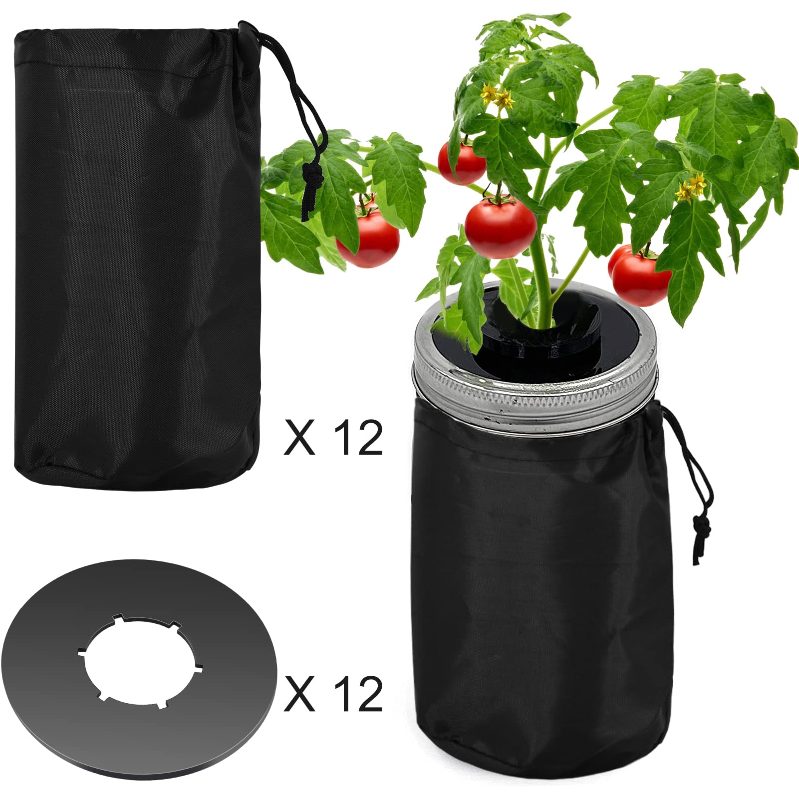 Tapa Kratky Emsiok para jarra de boca ancha