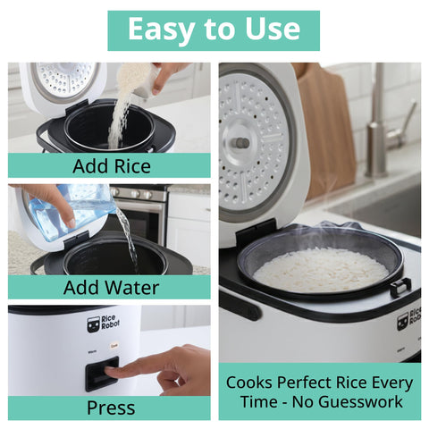 Libro de recetas EMSON con 60 ideas para comidas de arroz