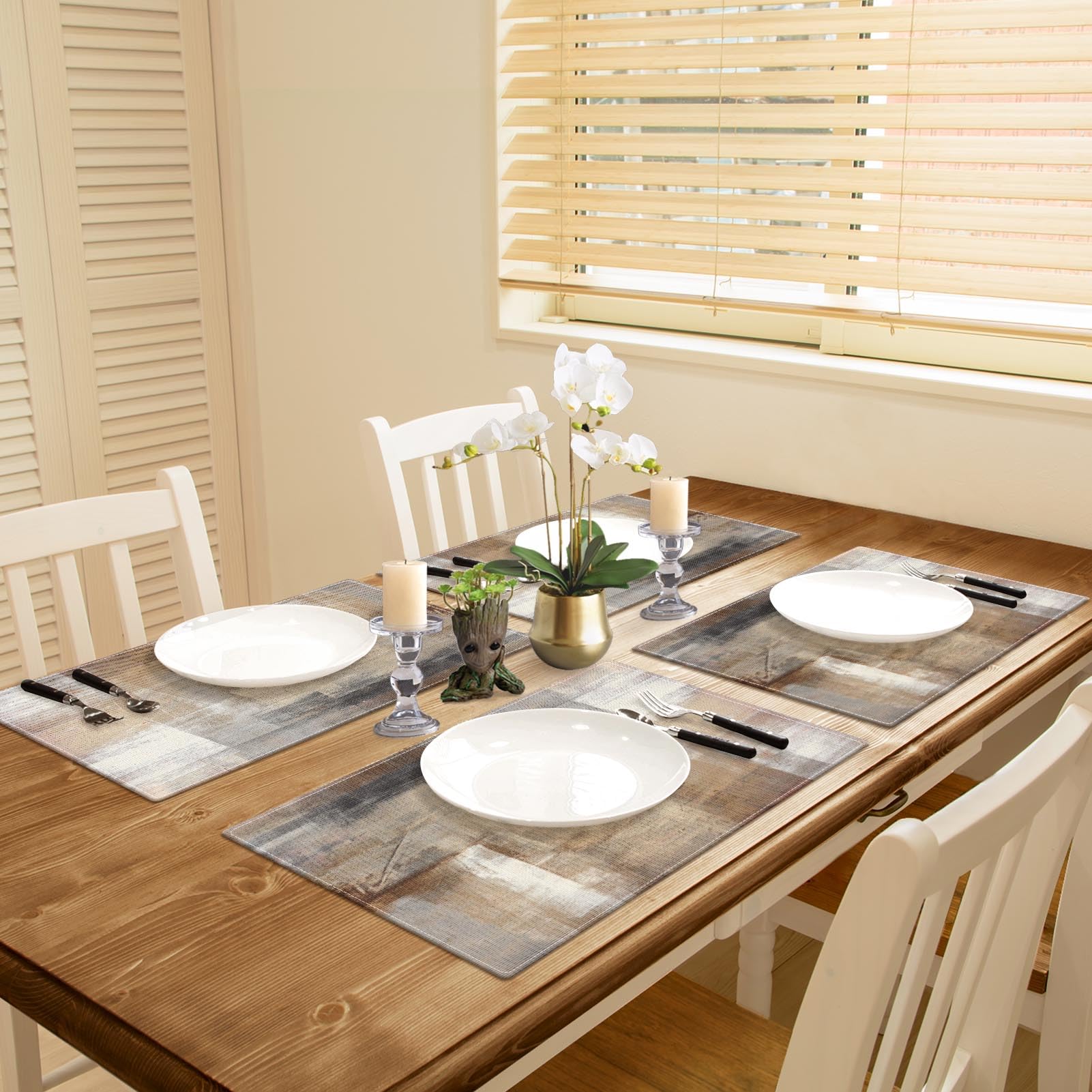 Emvency individuales aptos para interior y exterior, ideales para reuniones.