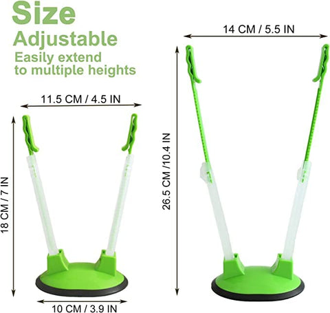EMWNG soporte para bolsas congeladas ajustable para bolsas grandes y medianas