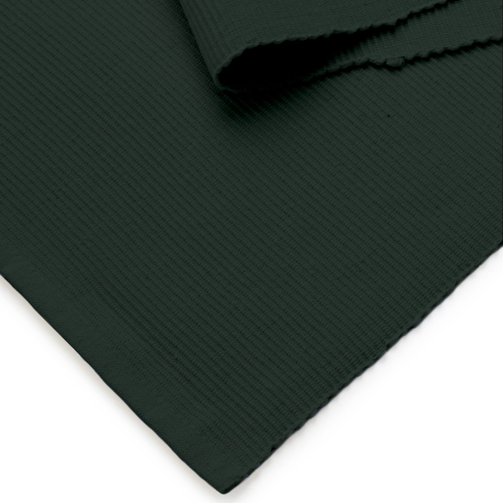 Encasa XO mantel verde oscuro, opción versátil para fiestas y uso diario
