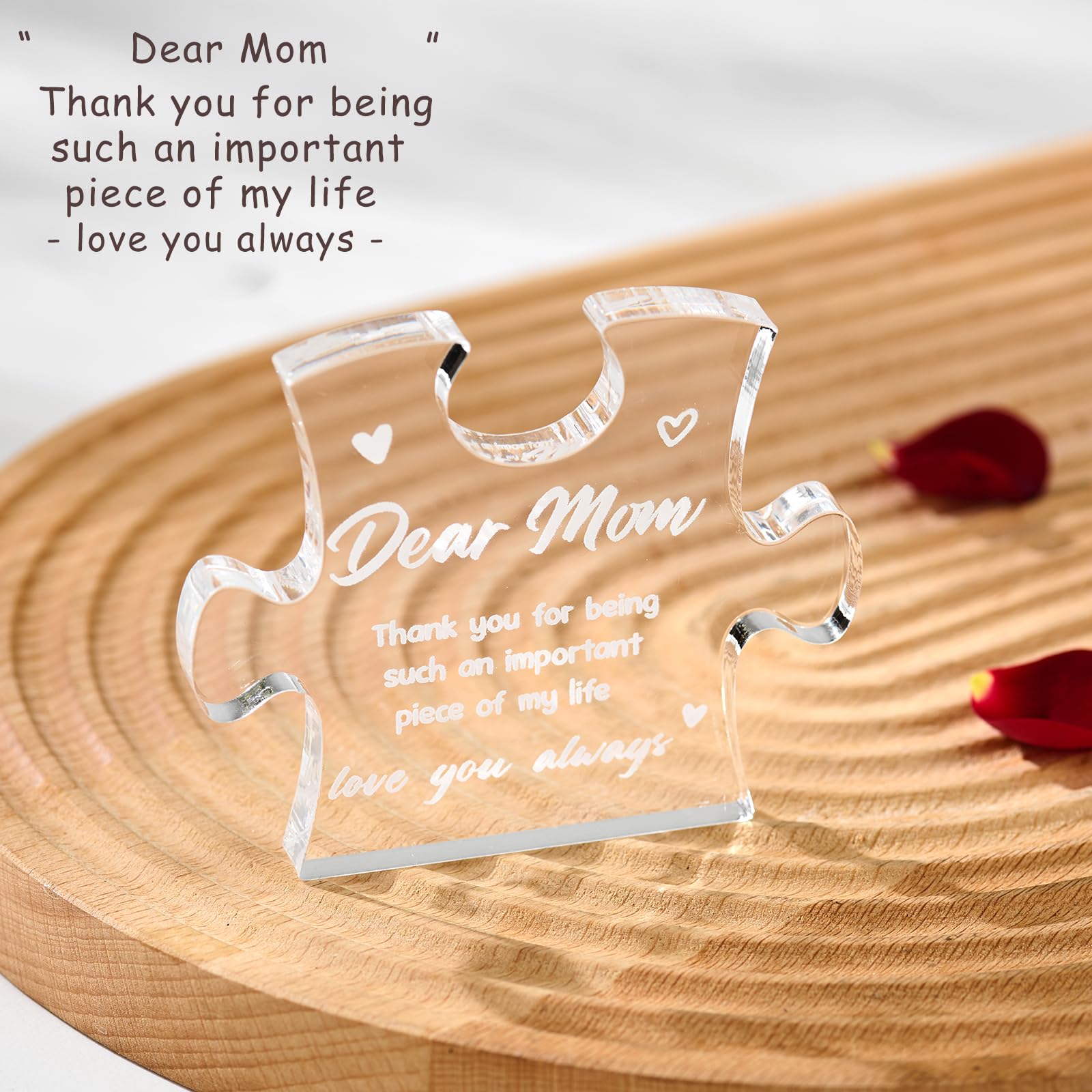 Encausto beautiful mirror complements the gift box presentation