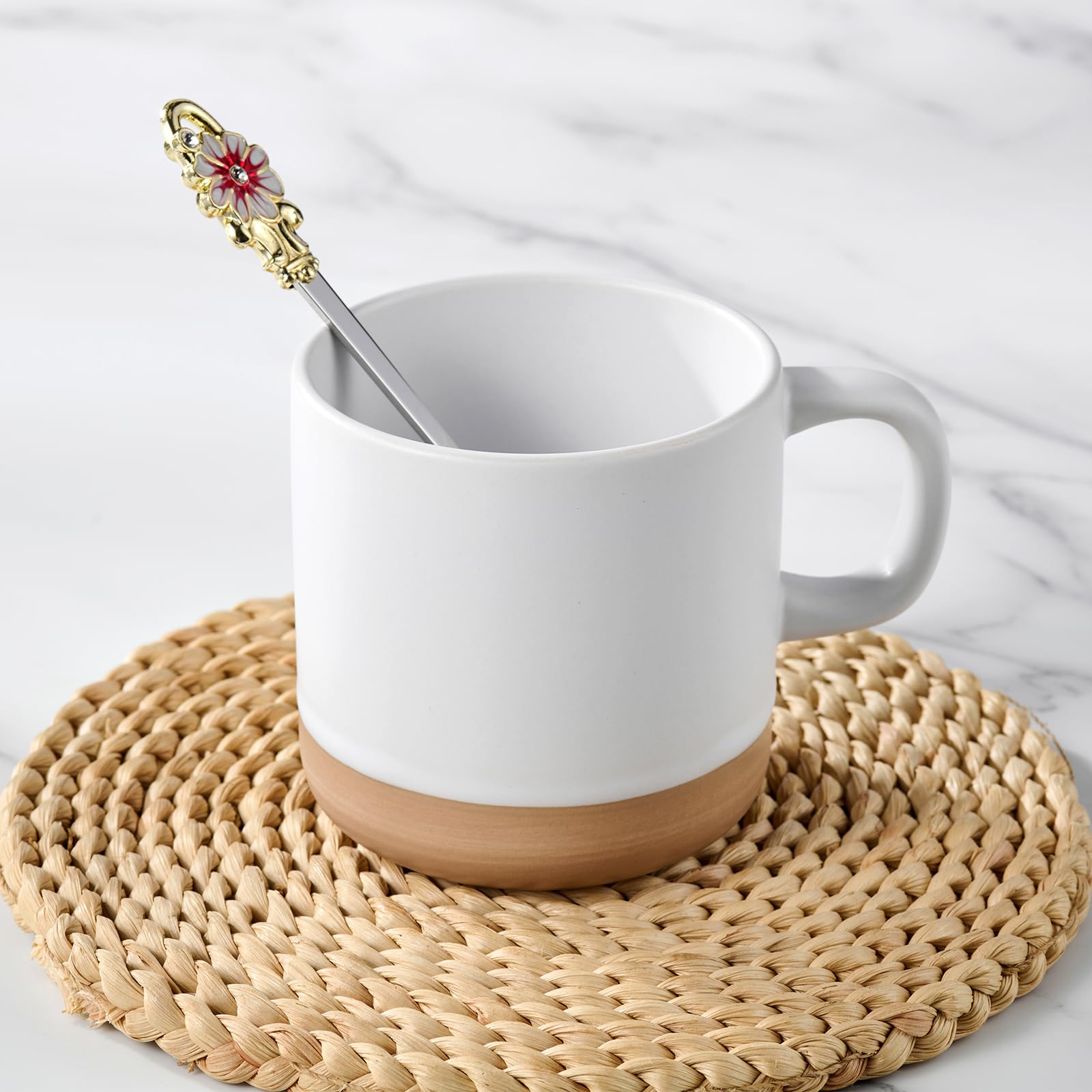 Vela de rosas de soja Encausto, aroma suave para relajación