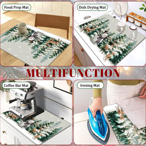 ENCHAN diseño práctico decora la cocina mientras protege la superficie.