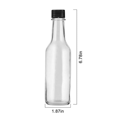 Encheng botella vidrio 150ml con gotero para verter con precisión.