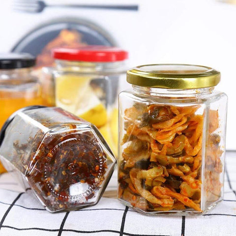 Encheng tarros para alimentos y líquidos, ideales para conservas caseras.
