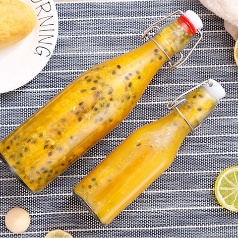 Botellas Encheng de vidrio, limpieza a mano rápida y sencilla.