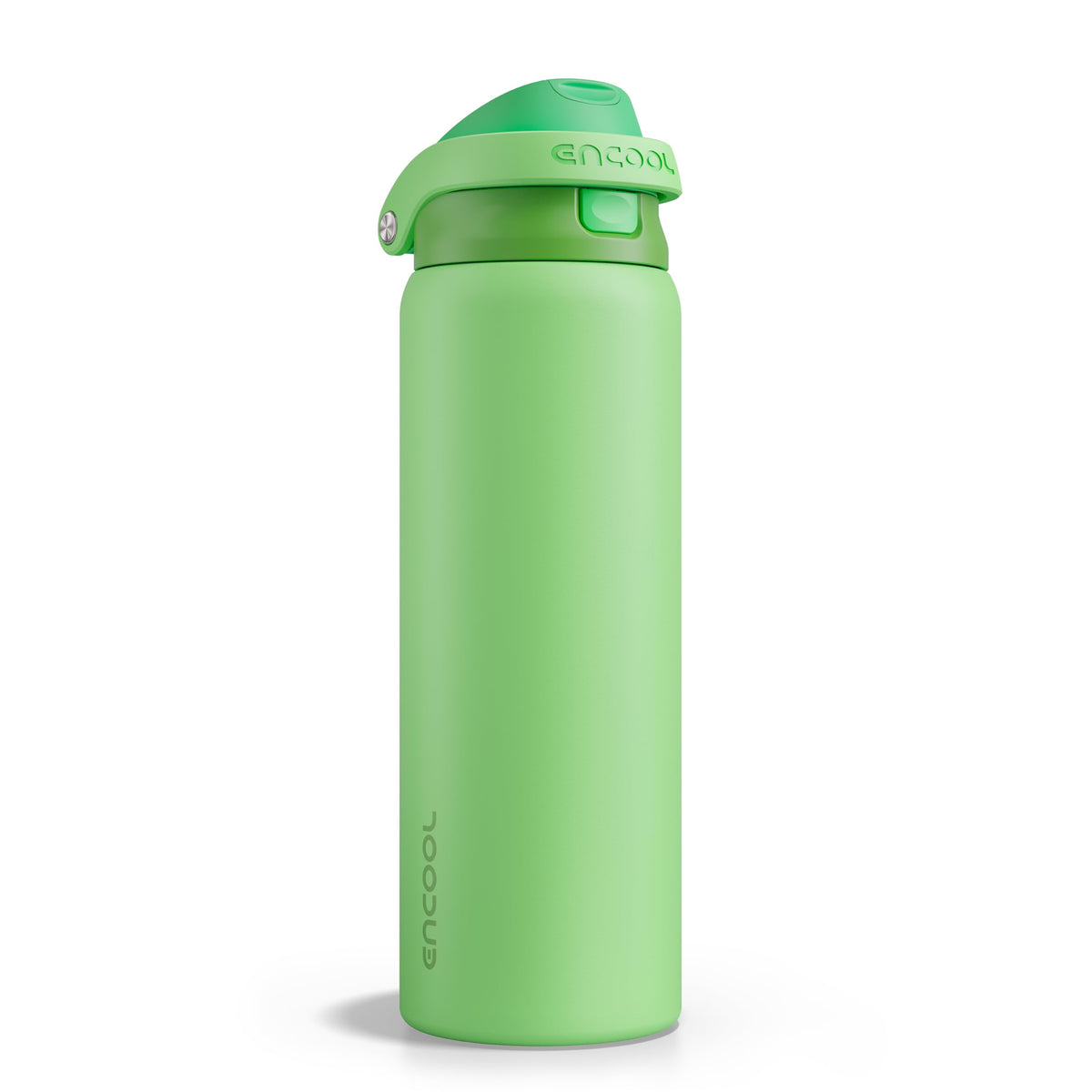 ENCOOL botella 32oz con tapa hermética para evitar fugas durante el día.