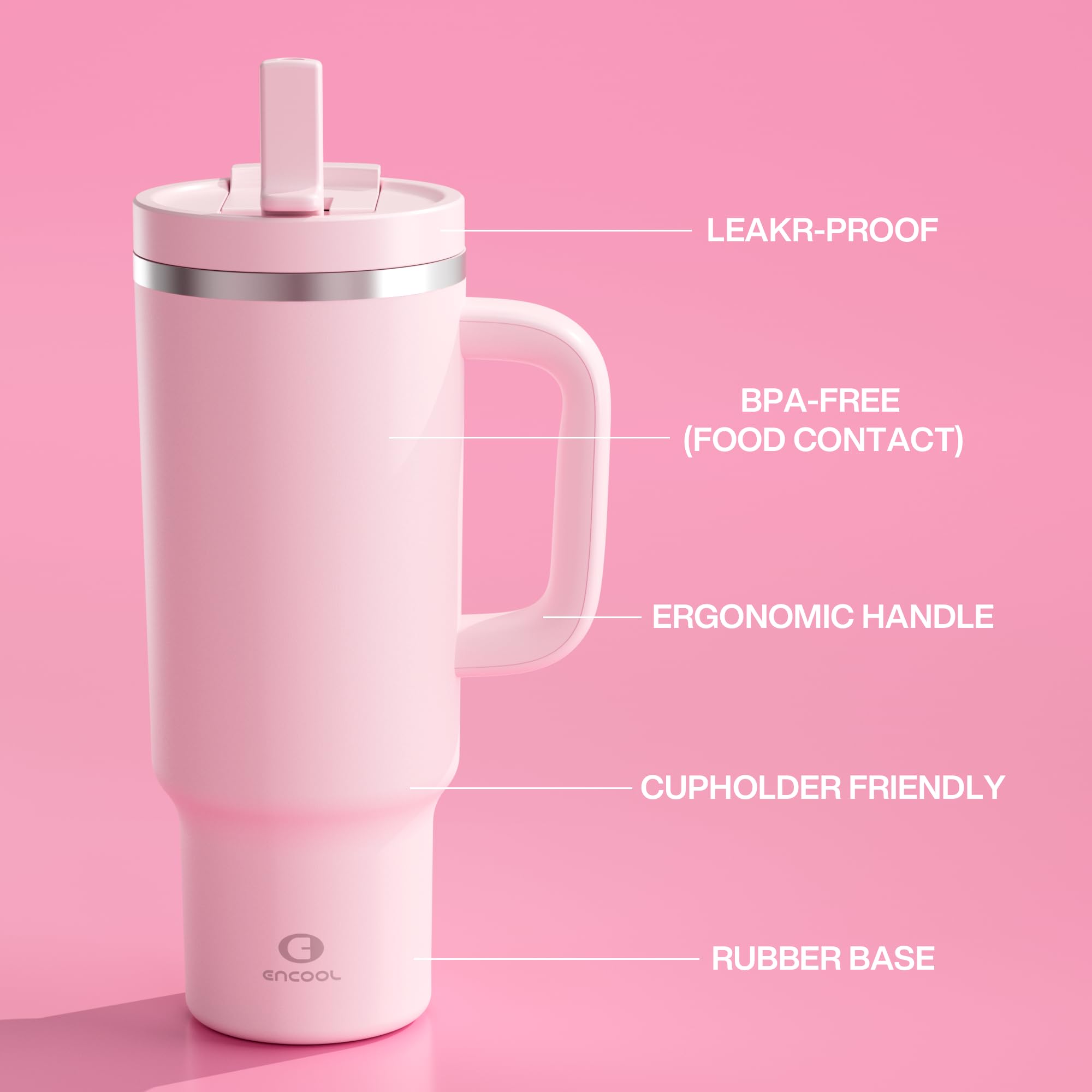 ENCOOL diseño libre de BPA y duradero para uso diario