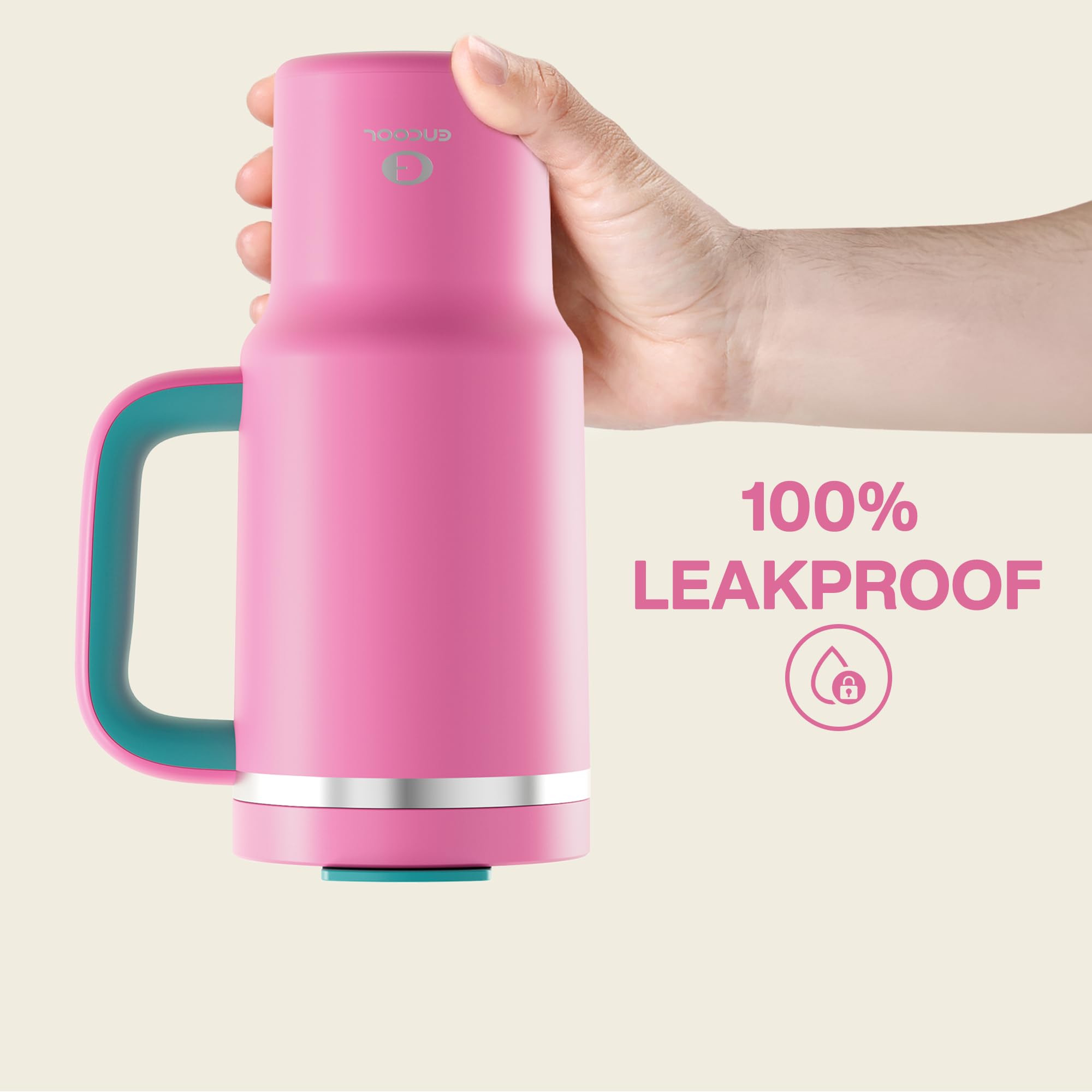 ENCOOL vaso térmico sin BPA y duradero, opción sostenible.