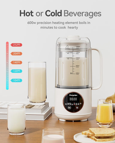 Encyclpo Leche de soja 1.5L: capacidad familiar para varias tazas