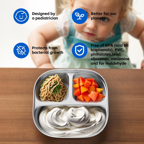 ENCYS bento de acero inoxidable como alternativa reutilizable para comidas escolares y picnic.