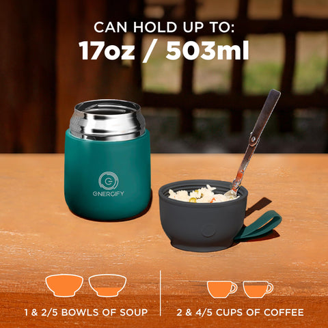 ENERGIFY diseño de acero inoxidable sin BPA para uso diario