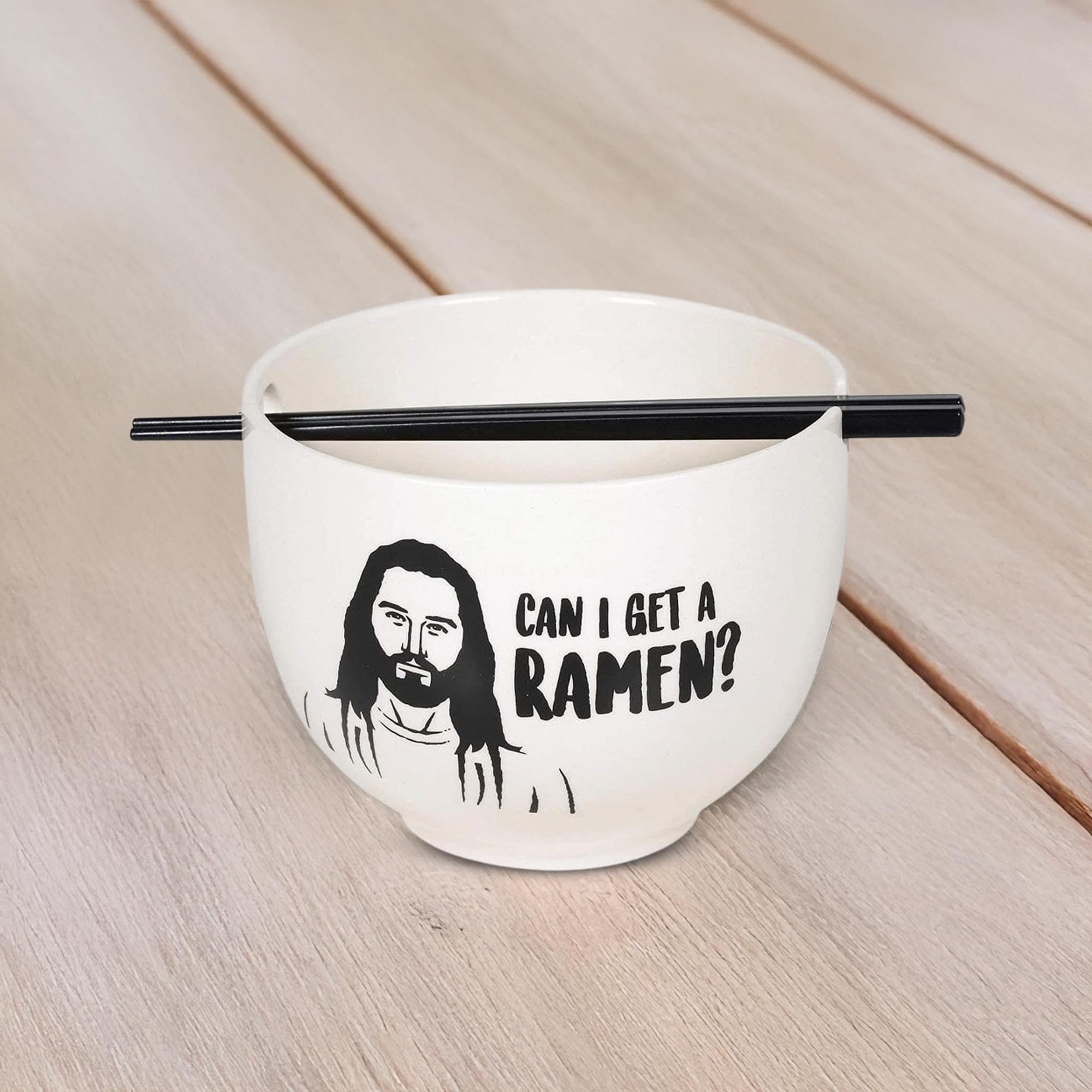 Enesco tazón ramen 13,34 cm, dimensiones para porciones adecuadas.