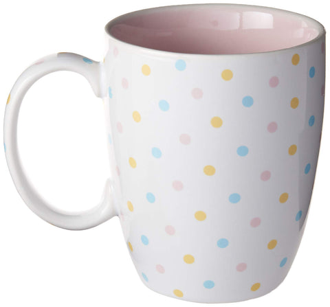Enesco Pusheen rosquilla, interior rosa, segura para microondas y lavavajillas.