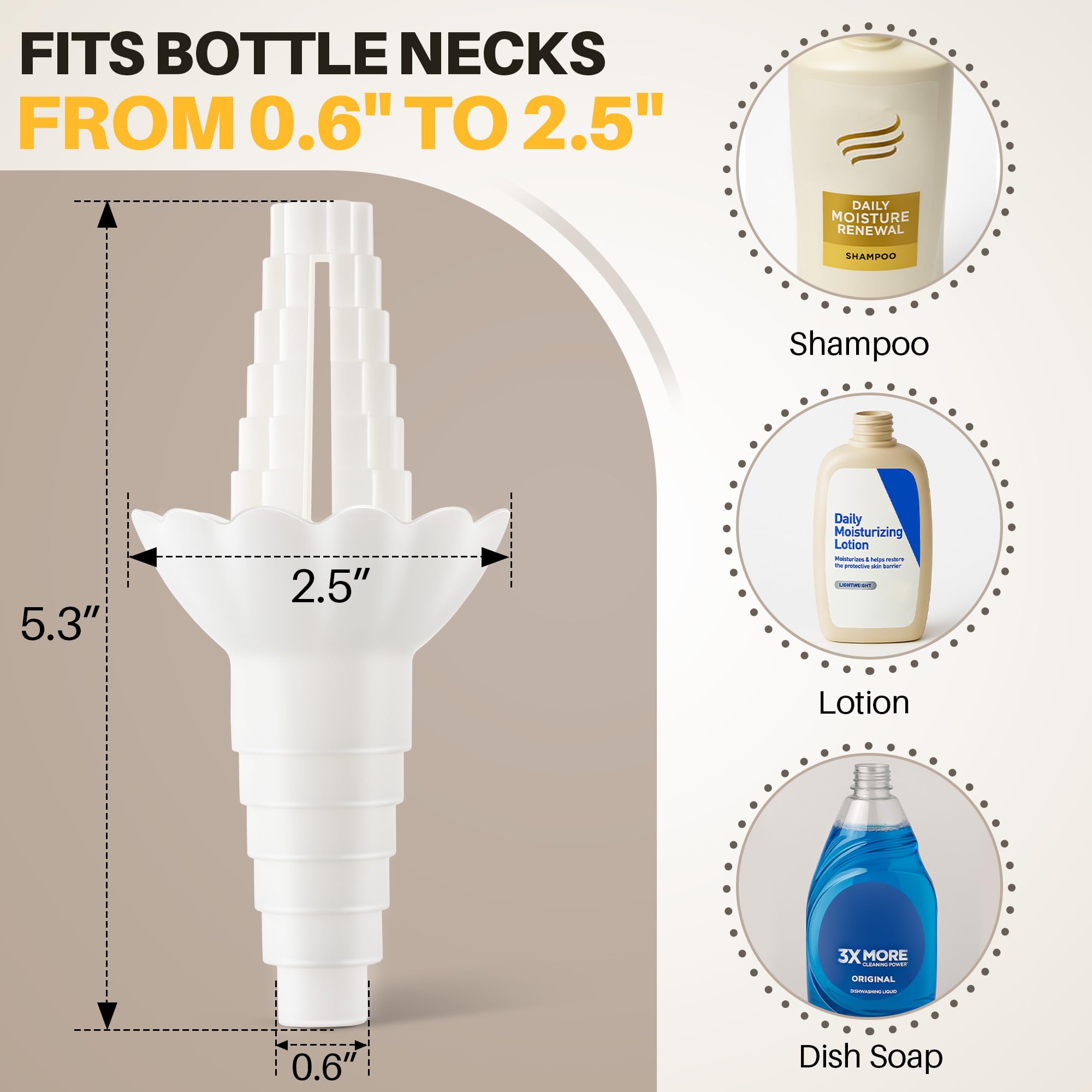 Enhon transferencia gravedad muestra flujo suave para botellas en casa