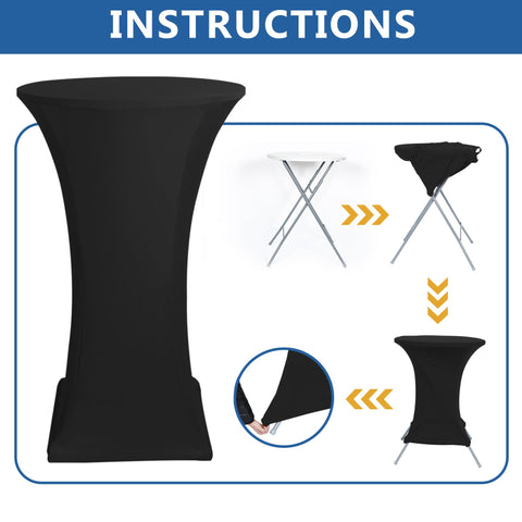 Enjoyidea mantel elástico negro fácil lavado en frío