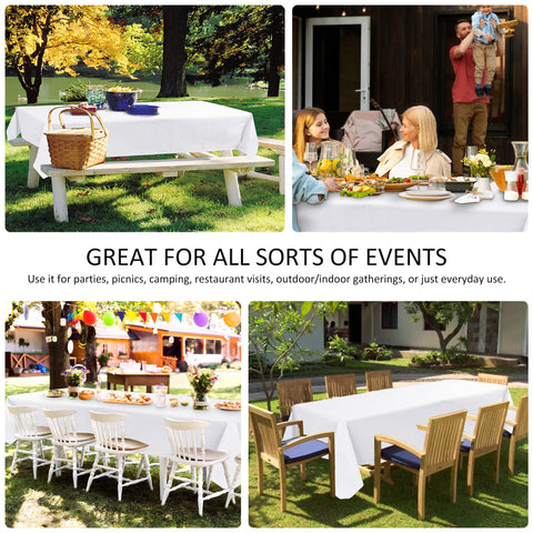 Mantel Enjoyidea sirve para eventos, camping y cenas al aire libre.
