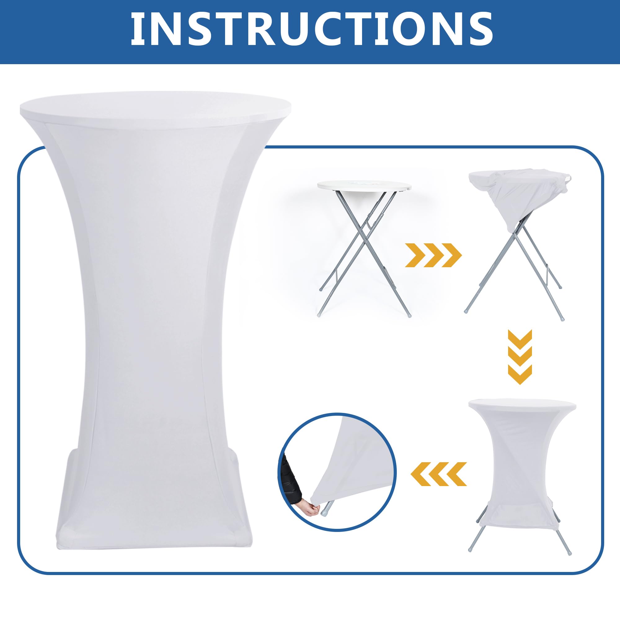 Duradera para uso interior y exterior en eventos.