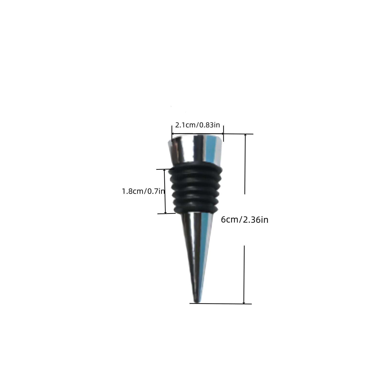 ENLAYER tapon-vino silicona reutilizable, seguro y fácil de limpiar