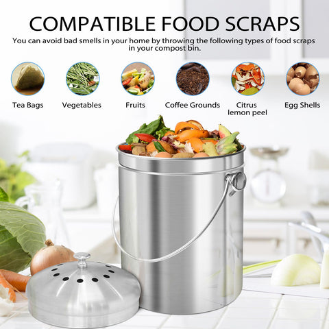 Cubo ENLOY compacto para encimacocina.