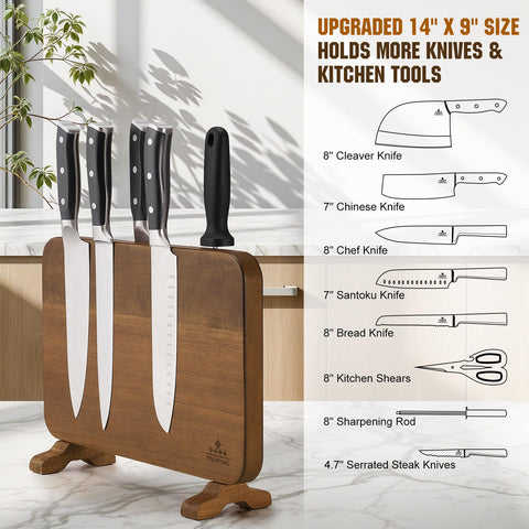 ENOKING organizador elegante para encimera, combina seguridad y estilo.