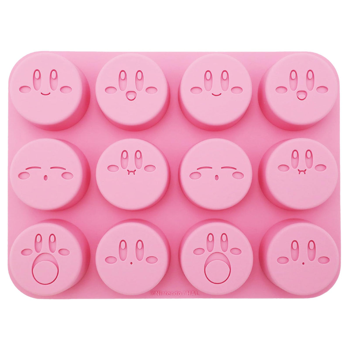 Ensky Kirby, molde de silicona con 12 formas para golosinas divertidas