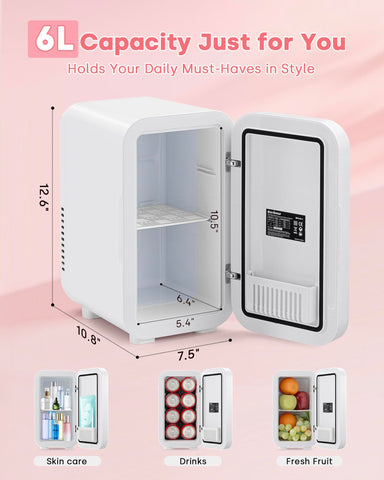 Enventor minirefrigerador silencioso y ecológico para uso diario
