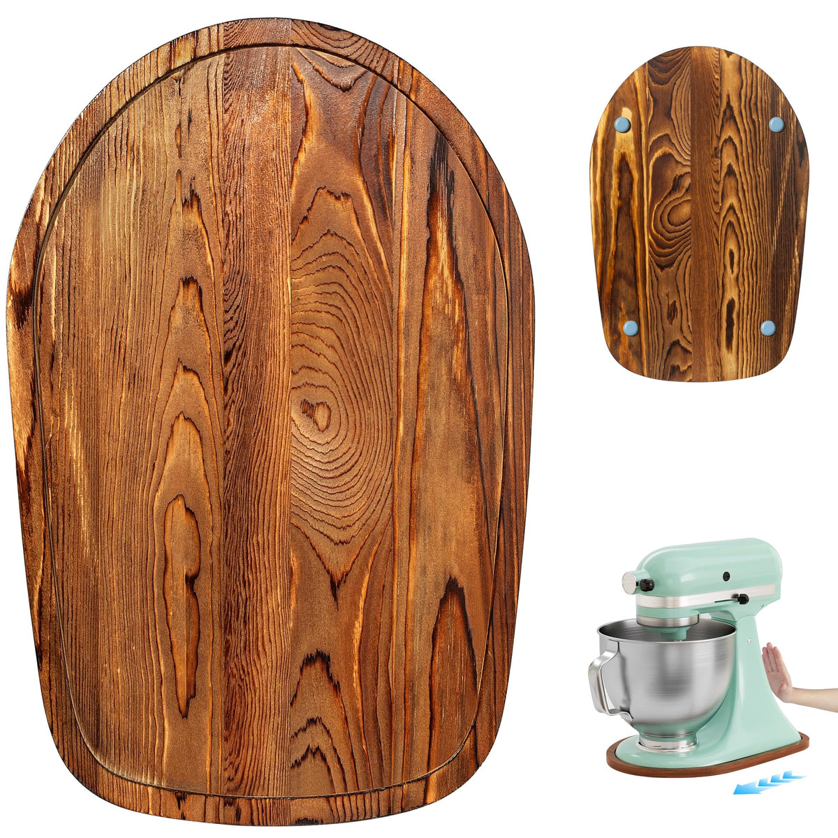 ENVTEK Deslizador de pino para KitchenAid 4.5 qt, movimiento suave.