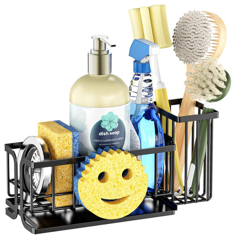 Epicano accesorio práctico para fregadero facilita el secado de esponjas