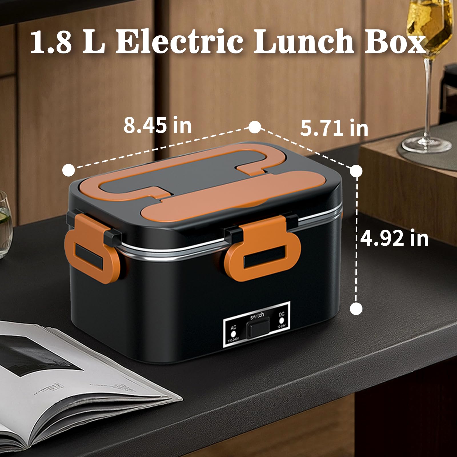 Diseño portátil y elegante de Epinovo para llevar al trabajo.