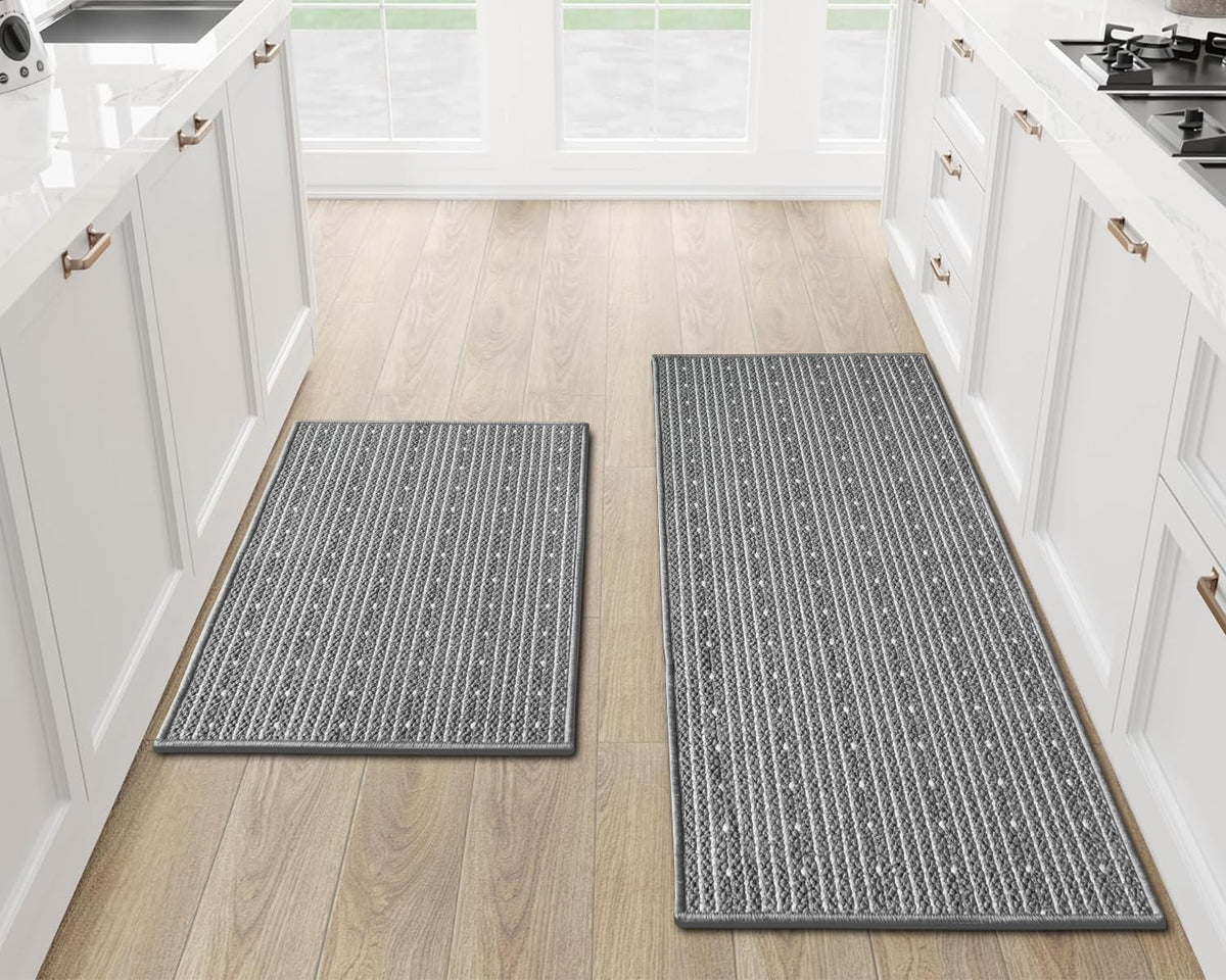 Alfombras eqivei de cocina dos piezas cerca del fregadero para seguridad