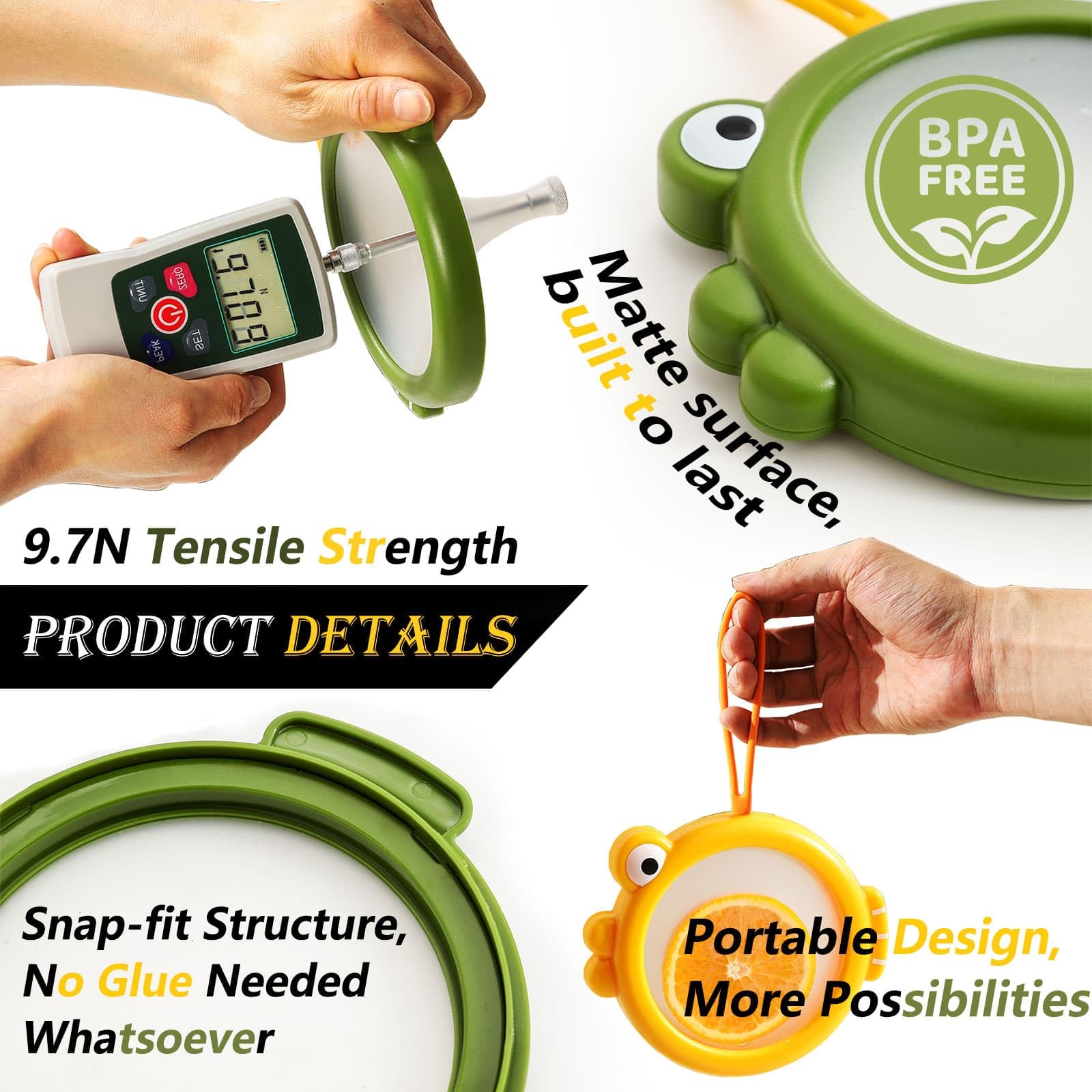Erehere Sello de aire: sistema hermético para alargar la vida de alimentos refrigerados.