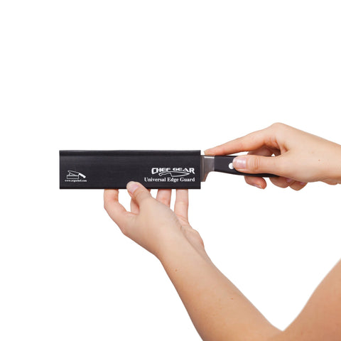 Ergo Chef guardas de borde para cuchillos, tamaño 1,5 pulgadas por 6 pulgadas, para cuchillos pequeños o santoku.